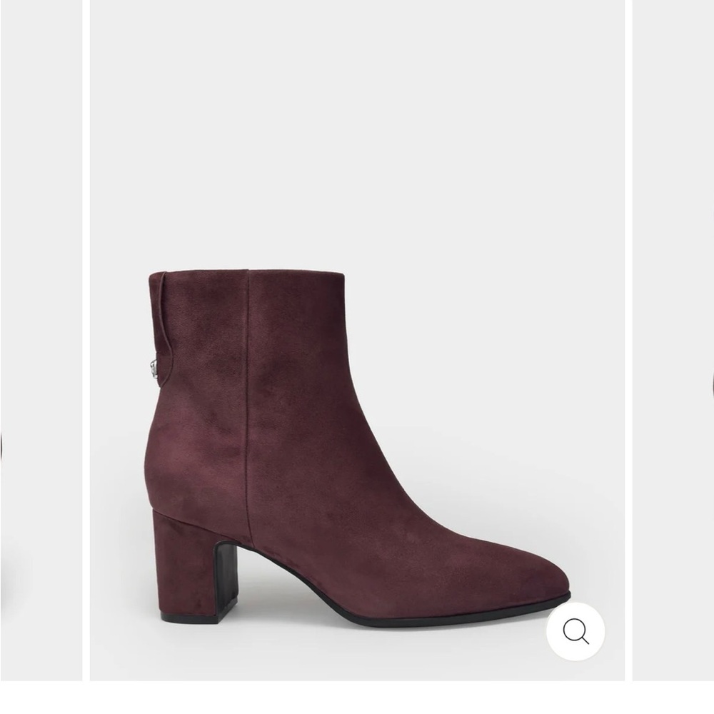 Aerosoles Burgundy Ankle Boots